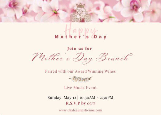 Mother’s Day Brunch | Food & Wine Pairing Music Winery Events