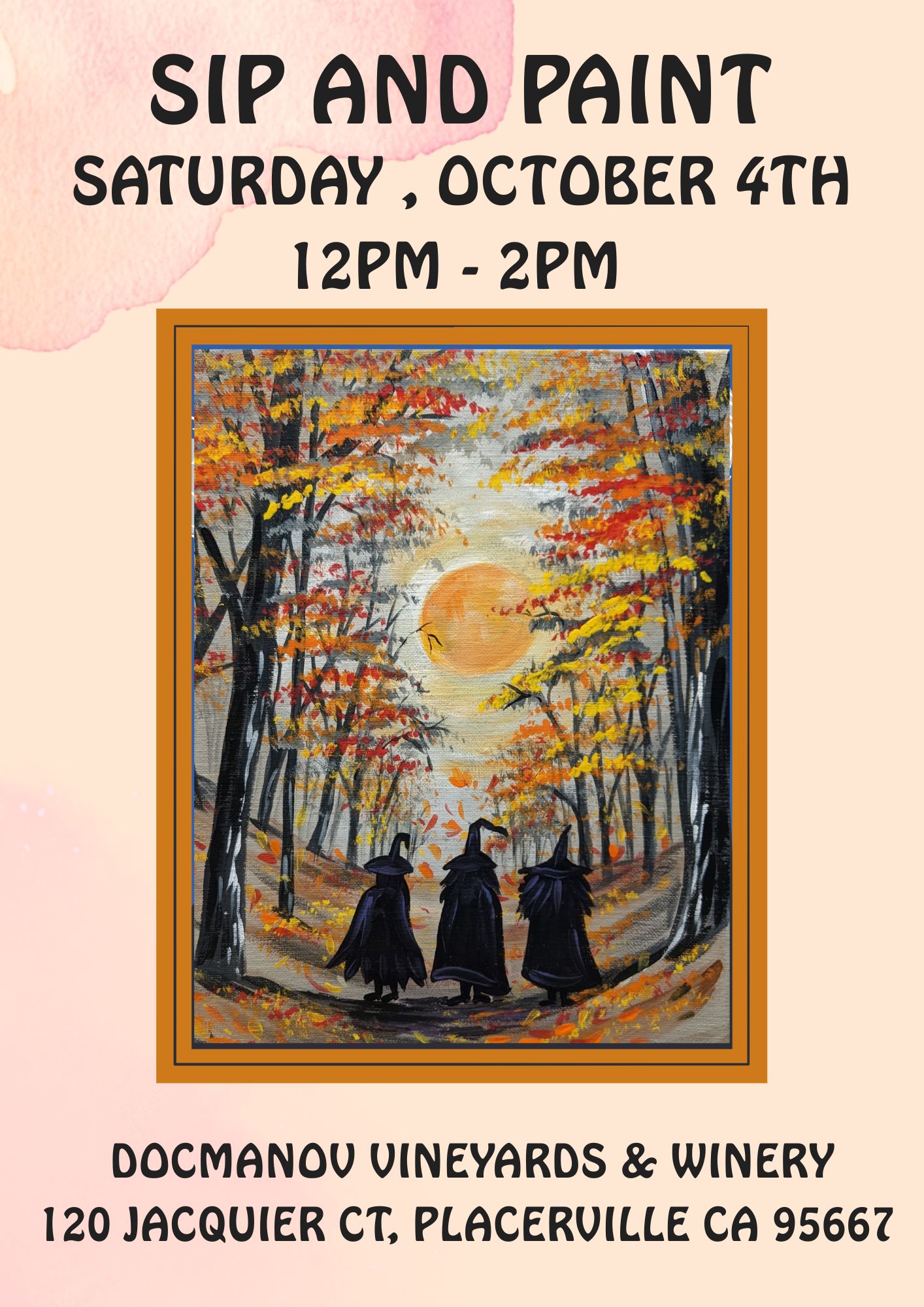 Sip & Paint – October 4th